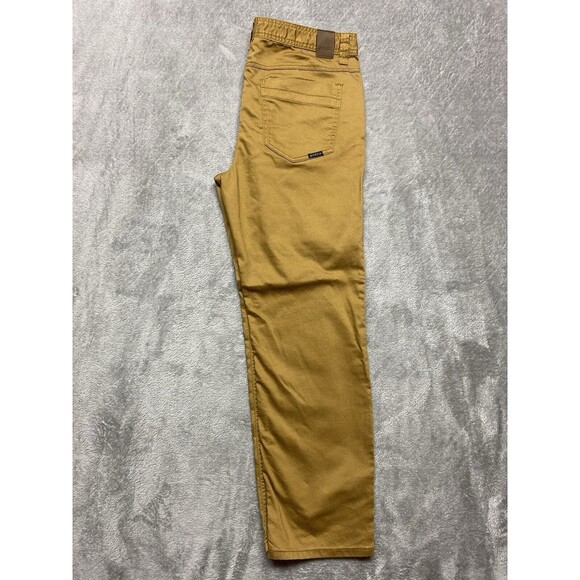 Prana Breathe Men’s Slim Fit Khaki Pants Size 35x30 - Picture 4 of 8